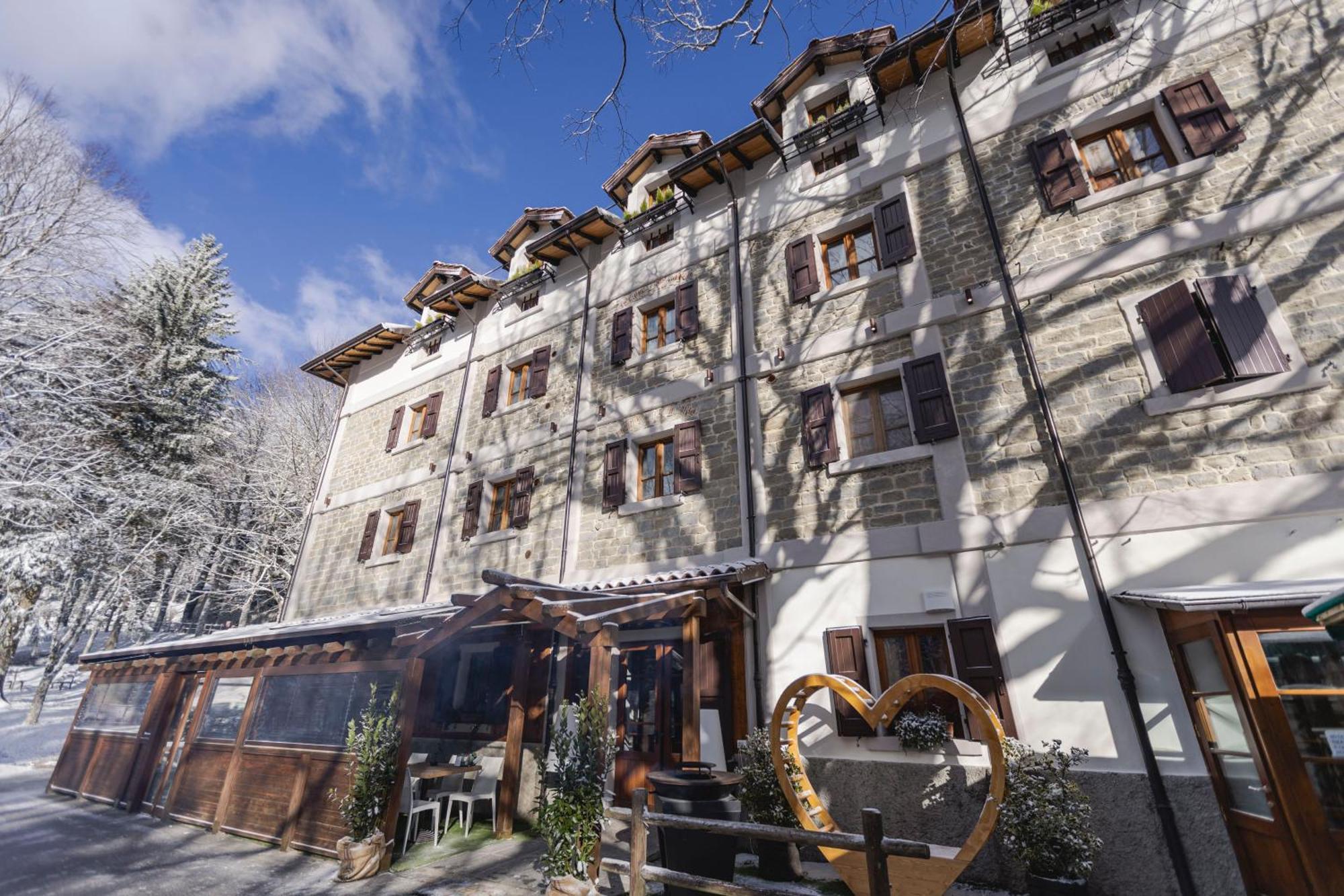 Granduca Mountain Wellness Apartments Campigna Kültér fotó